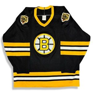Vintage 90s CCM Boston Bruins Hockey Jersey